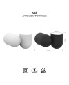 IOS * FOCO/APLIQUE NEGRO 1L*GU10